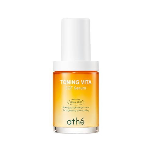 athé EGF Serum 1 Fl Oz - Peptide & Vitamin C Brightening Skincare