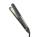 INFINITIPRO Tourmaline Ceramic 1-Inch Flat Iron Hair Straightener - Dark Gray