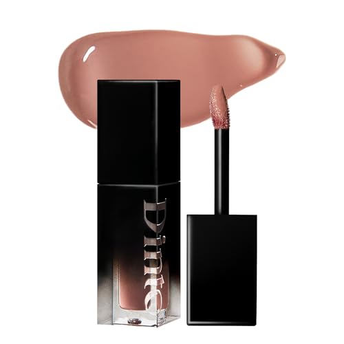 DINTO Blur-Glowy Lip Tint - Glossy Finish, Hydrating, Long Lasting, Lightweight Texture, Non-Sticky, Vegan & Cruelty-Free, K beauty (217 Pax Romana, 0.11 fl.oz) (30 colors)