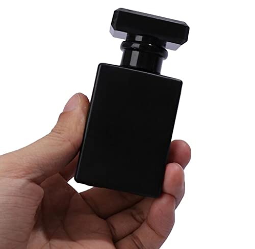CTKcom Black 30ML Refillable Glass Perfume Spray Bottles 10-Pack