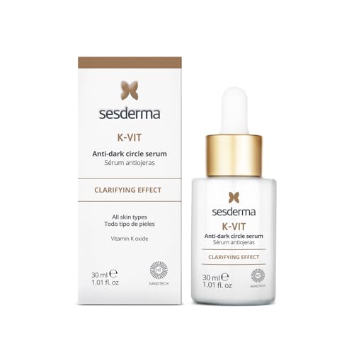 Sesderma K-VIT Eye Serum for Dark Circles & Aging - Vitamin K & Hyaluronic Acid, 1 fl oz