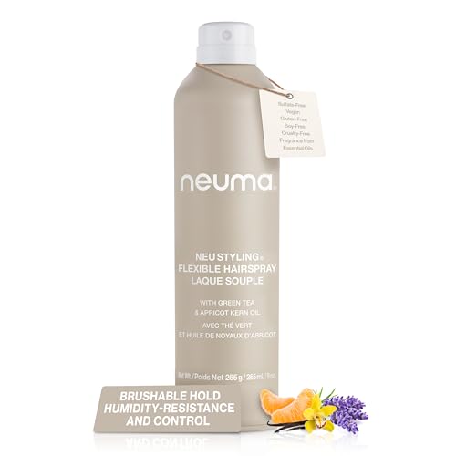 Flexible Hair Spray for Women - Medium Hold, Humidity & Frizz Control with Lavender & Vanilla Scent