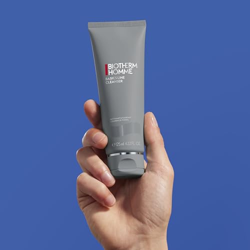 Men's Facial Cleanser with Biotech Plankton - Gentle Daily Gel for Normal Skin