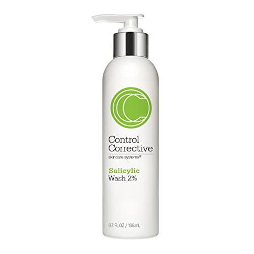 CONTROL CORRECTIVE Salicylic Acid 2% Acne Face Wash - Oily Skin Cleanser 6.7 Fl Oz
