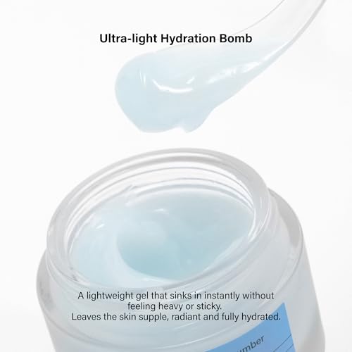 Niacinamide Cucumber Aqua Gel Cream - Hydrating & Soothing Face Moisturizer 1.76oz