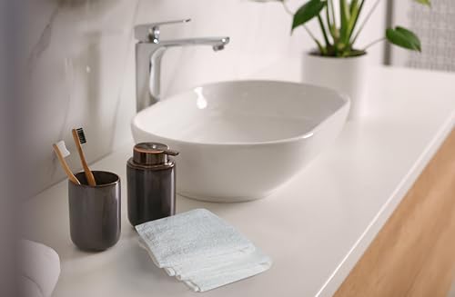White Cotton Washcloths 48 Pack - Soft, Highly Absorbent Face Towels