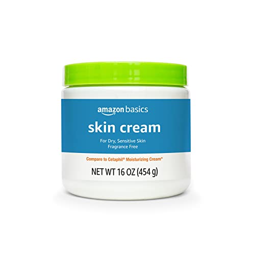 Amazon Basics Ultra Moisturizing Skin Cream 16oz Pack of 4 for Dry & Sensitive Skin