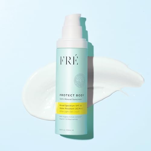 FR? Protect Body SPF 50 ? Ultra-sheer mineral body sunscreen SPF 50, Innovative gel-cream texture absorbs instantly & leaves no white-cast