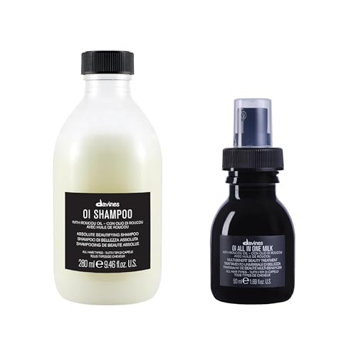 Davines OI Shampoo | Nourishing Shampoo for All Hair Types | Shine, Volume, and Silky-Smooth Hair Everyday