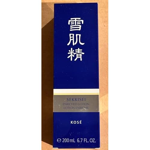 SEKKISEI Lotion Enriched, Liquid Toner & Hydrating Facial Moisturizer, 6.7 Ounce