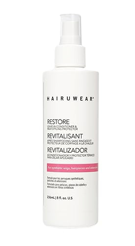 Synthetic Hair Leave-In Conditioner for Wigs & Extensions - Gentle Nourishing 8oz