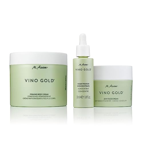 VINO GOLD Firming Body Cream - Moisturizer for Smoother, Firmer Skin, 16.9 Fl Oz - Vino Gold Relaunch