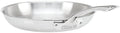 12 Inch Stainless Steel Fry Pan - 3-Ply Commercial-Grade Cookware