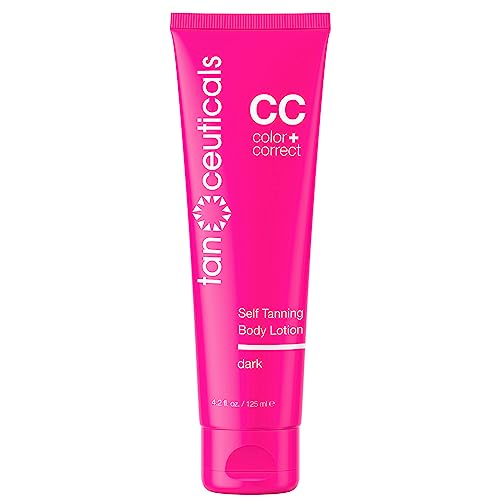 Self Tanner Dark - Natural-Looking Sunless Tan Lotion with Coconut Scent