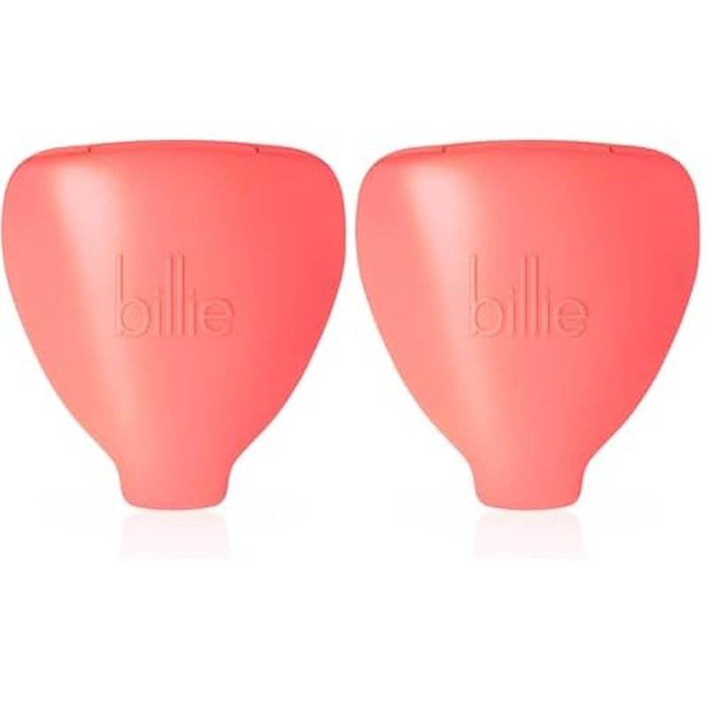 Billie 5-Blade Women¡¯s Razor Travel Case - Coral (Pack of 2)