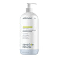 ATTITUDE Hair Conditioner for Sensitive Dry Scalp, Soothing Oat, Naturally Derived Ingredients, Dermatologically Tested, Vegan Detangler, Extra Gentle, Unscented, 32 Fl Oz
