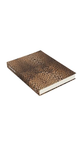 Heaven Mayhem Leopard Book Box - Faux Leather Jewelry Organizer with Tactile Texture