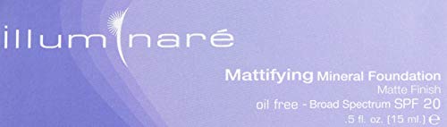 ILLUMINARÉ 0.5 Ounce Mattifying Mineral Foundation - Portofino Porcelain