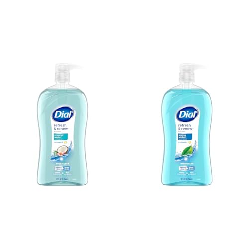 Dial Body Wash Coconut Water & Spring Water Scents 32 fl oz (2-Pack)