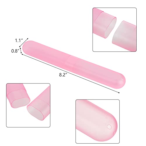 Hedume Travel Toothbrush Cases 35-Pack Portable Breathable Dust-Proof Organizer