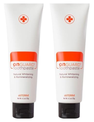 Natural Whitening Toothpaste 4.2oz Pack of 2 Fluoride-Free Hydroxyapatite Cinnamon Mint