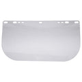 Jackson Safety Faceshield Window for Jackson Safety Headgear, 8" x 15.5" x 0.04", PETG, Unbound, Clear (Case of 12), 29104