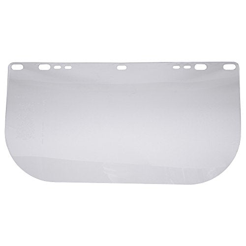 Jackson Safety Clear PETG Face Shield Window - 8 x 15.5 in, Case of 12