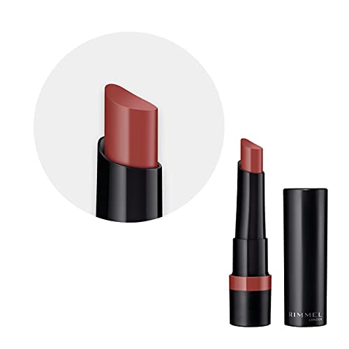 Rimmel Lasting Finish Matte Lipstick, 180 Blushed Pink (Pack of 2)