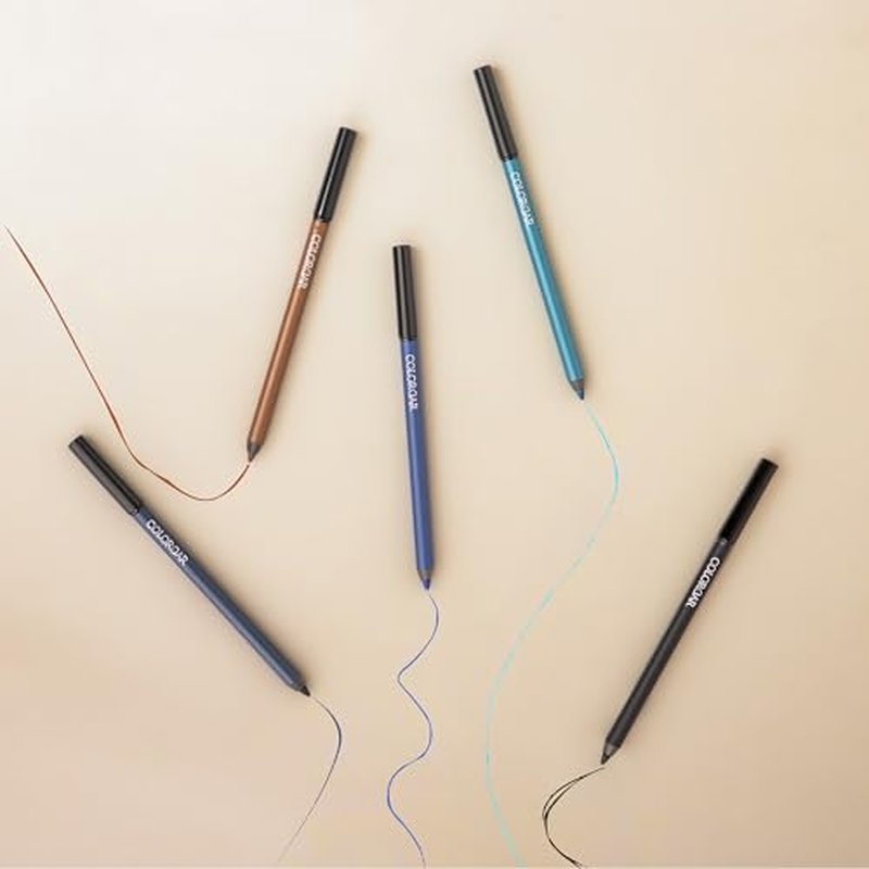 Colorbar I-Glide Eye Pencil - Long Lasting Eyeliner Pencil - Waterproof and Smudge-Proof - Black - 006 Blackout - 0.03 oz