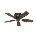Hunter Low Profile IV Ceiling Fan - Indoor 42 Inch No Light New Bronze