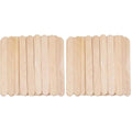 Hedume 1200 Pack Large Wide Wax Sticks, Wood Wax Spatula Applicator, Body Hair Removal Craft Sticks Applicator Spatula