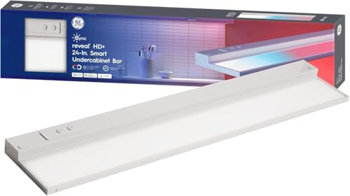 24 Inch Smart LED Under Cabinet Light Bar - Color Changing, Wi-Fi Compatible