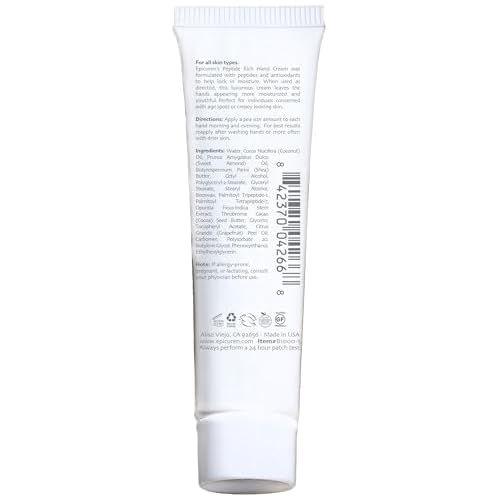 epicuren DISCOVERY Travel Size Peptide Rich Hand Cream¢â .5 oz