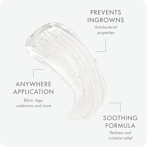 SUGARED + BRONZED Ingrown Hair Roll On, with Glycolic Acid, Salicylic Acid, and Witch Hazel, For Bikini Area and Underarms Post Hair Removal, Suitable for All Skin Types, Vegan, 3 Fl Oz
