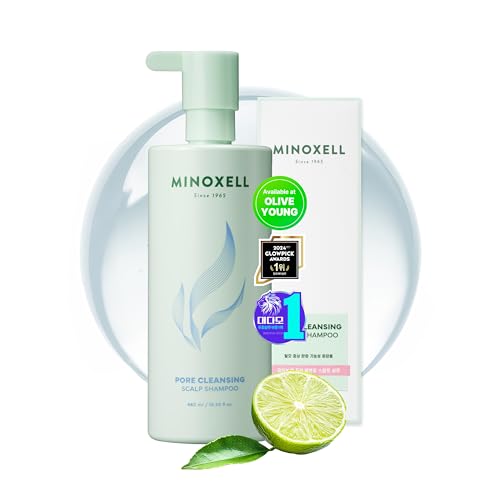 Korean Oil Control Shampoo for Oily Hair & Volume - 16.23 fl oz