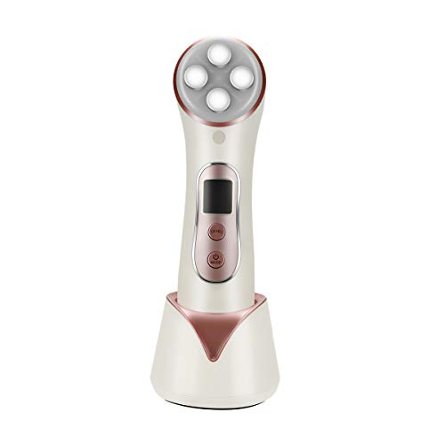High Frequency Facial Machine 5-in-1 Micro-Current Facial Massager Rechargable Device