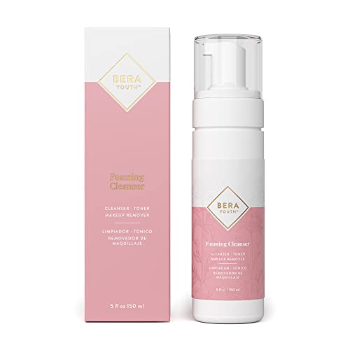 Foaming Facial Cleanser, Makeup Remover, Deep Cleanser, Skin Toner, Botanical Blend, 100% Natural Ingredients, Cruelty Free, by L¡¯Eudine