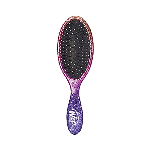 Wet Brush Original Detangler Hair Brush, Gemstone, Turquoise, All Hair Types, Ultra Soft IntelliFlex Bristles Glide Through Tangles with Ease Pain Free Comb for Men, Women, Boys and Girls