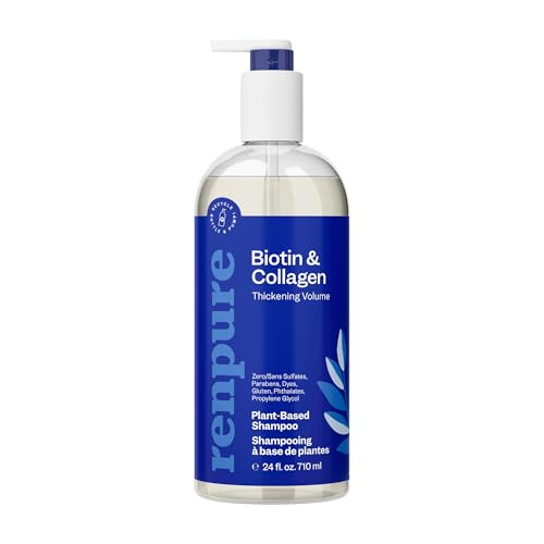 RENPURE, Shampoo Biotin Collagen, 24 Fl Oz