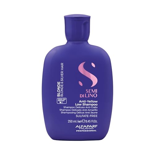 Alfaparf Milano Semi di Lino Purple Sulfate-Free Blonde Toning Shampoo