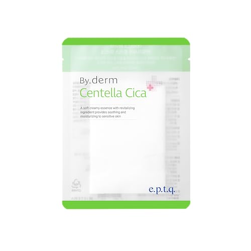 Centella Cica Sheet Mask for Skin Recovery & Acne Care - Hypoallergenic, 5-Pack