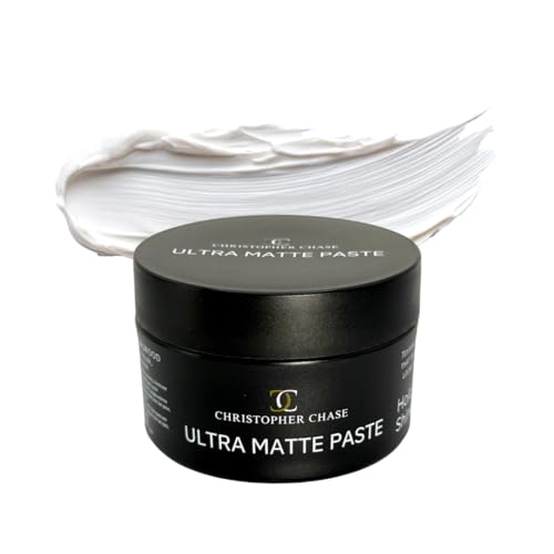 Men's Matte Styling Clay with Argan Oil & Rosemary - Flexible Hold, Thickening 3 oz