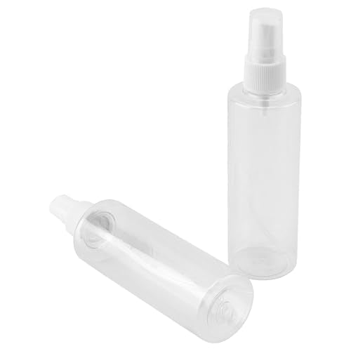 HAKZEON 40 Pack 120ml/4oz Plastic Spray Bottles, Clear Small Mist Spray Bottle, Reusable Empty Travel Spray Bottle for Traveling Make Up Perfume