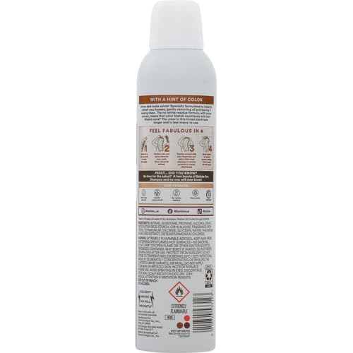 Batiste Dry Shampoo for Dark Hair, Refresh Hair and Absorb Oil Between Washes, Waterless Shampoo for Added Hair Texture and Body, 6.35 OZ Dry Shampoo Bottle