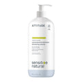 ATTITUDE Hair Shampoo for Sensitive Dry Scalp, EWG Verified, Soothing Oat, For Thin Hair, Naturally Derived Ingredients, Vegan and Plant-Based, Volume and Shine, Unscented, 32 Fl Oz