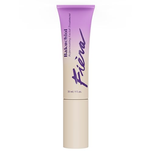 Fi?ra Bakuchiol Rejuvenating Facial Treatment - Retinol-Alternative for Mature Skin - Corrects and Delays Visible Signs of Aging - With Potent Antioxidants - 1 FL. OZ.