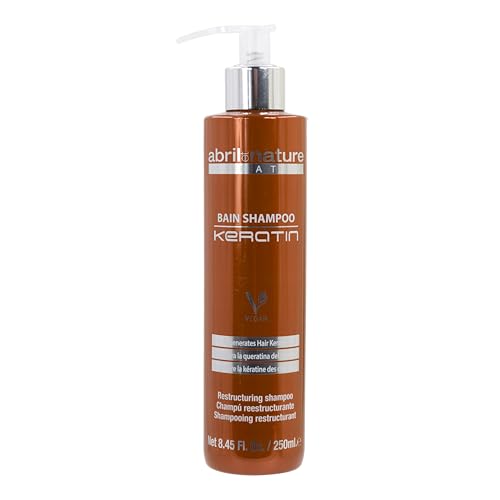 Keratin Hair Shampoo for Damaged & Frizzy Hair - Strengthening & Repair - 250 ml