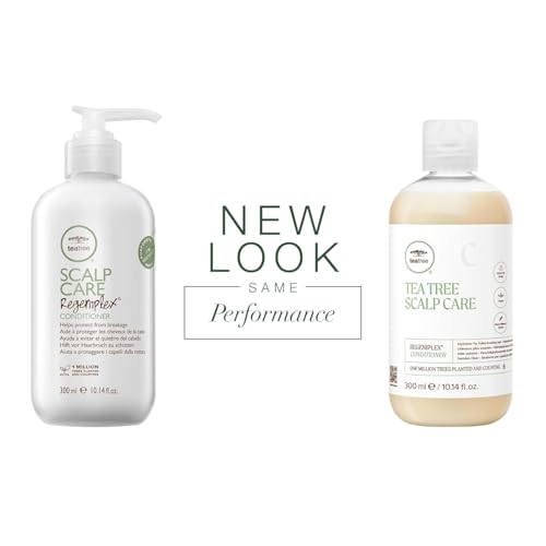 Tea Tree Scalp Care Gift Set with Shampoo and Conditioner for Fine & Thinning Hair