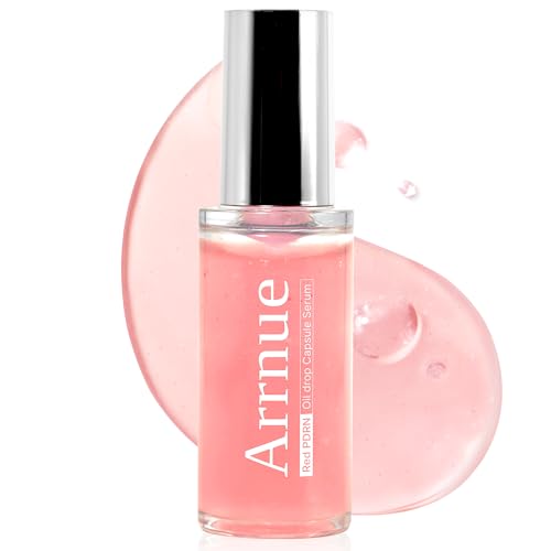 Red PDRN Oil Capsule Serum, Lightweight Hydrating Daily Serum, Hyaluronic Acid & Niacinamide, Plumping, Skin Firming, Vegan PDRN, Makeup Prep, Korean Skin Care (1.01 fl oz, 30ml)