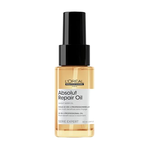 L'Oréal Professionnel Absolut Repair 10-in-1 Hair Oil 1 Fl Oz - Nourishing Leave-In Treatment